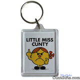 Little Miss Cunty keyring