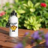 Little Miss Cunty Water Bottle on picnic table