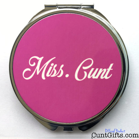 Miss Cunt - Compact Mirror - Front