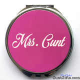 Mrs Cunt - Compact Mirror- Front