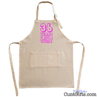 Any Years of Being a Cunt - Pink Personalised Apron