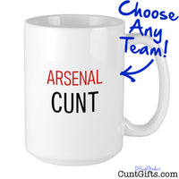 Arsenal Cunt Mug
