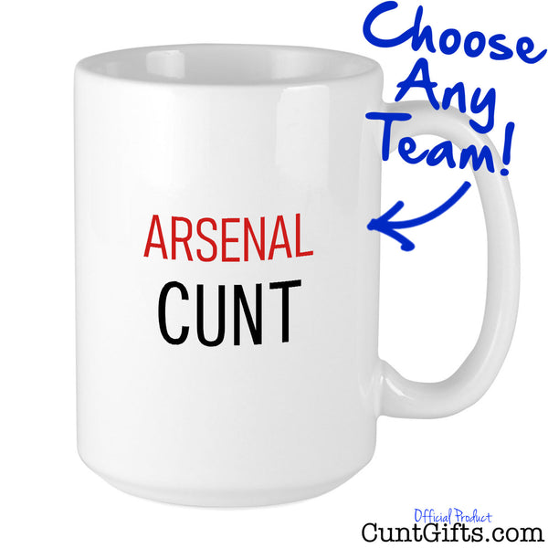 Arsenal Cunt Mug