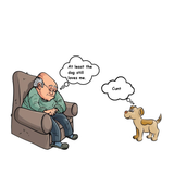 "At least the dog still loves me..." - Design