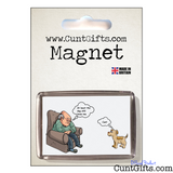 At Least the Dog Cunt - Magnet in Packaging