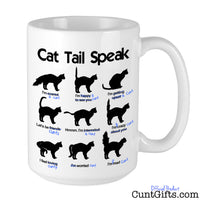 Cat Tail Speak Cunt - Mug