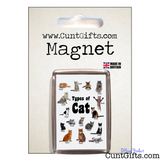 Cats Cunts - Magnet in Packaging