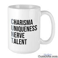 Charisma Uniqueness Nerve and Talent - Mug