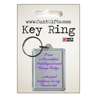 Classy Lady Who Says Cunt - Key Ring in Packaging nl