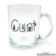 Cunt Christmas Beer Glass
