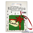 Cunt Christmas Present Tree Bauble Decoration