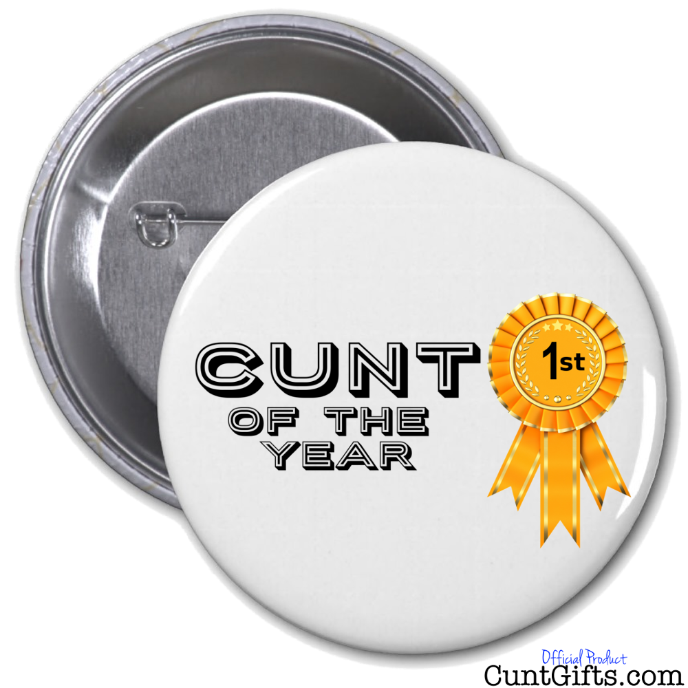 Cunt of the Year - Badge 