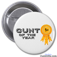 Cunt of the Year - Badge 