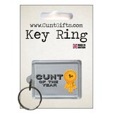Cunt of the Year - Key ring in Packaging nl