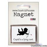 Cupid is Cunt - Magnet on Card
