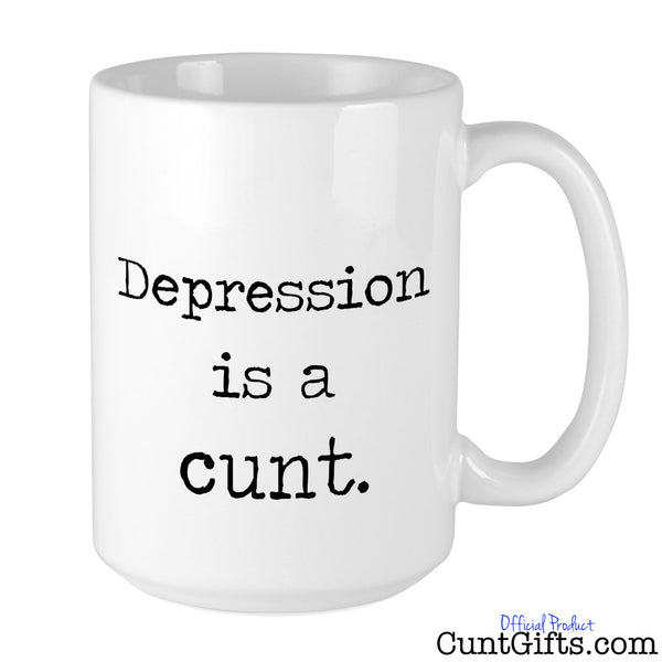 Depression is a cunt - Mug