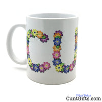 Flowery Cunt Mug - Front