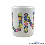 Flowery Cunt Mug - Side