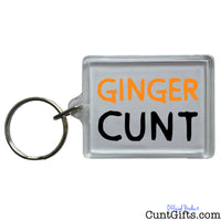 Ginger Cunt - Keyring