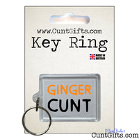 Ginger Cunt - Key ring in Packaging