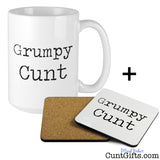 Grumpy Cunt - Mug and Drinks Coaster