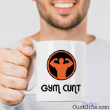 Gym Cunt - Held by man smiling