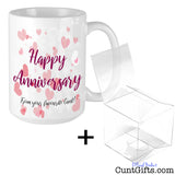 Happy Anniversary from your favourite cunt - Mug and Gift Box