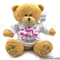 Happy Mother's Day From Your Favourite Little Cunt - Teddy Bear