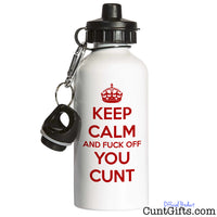 Keep Calm and Fuck Off You Cunt Water Bottle