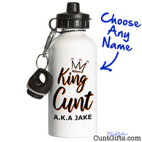 King Cunt - Water Bottle Personalised