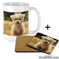 Little Dog Cunt - Mug and Drinks Coaster