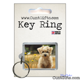 Little Dog Cunt - Key Ring in Packaging