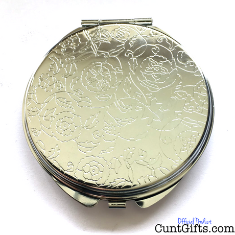 Classy Lady Who Says Cunt - Compact Mirror Back