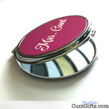 "Mrs. Cunt" - Compact Mirror - Angle