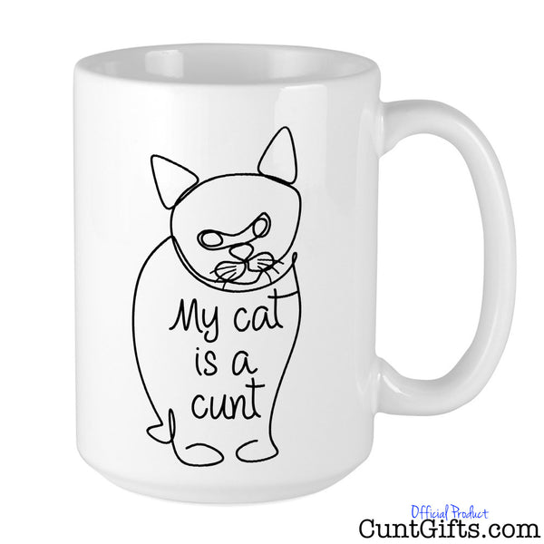 My Cat is a Cunt - Mug