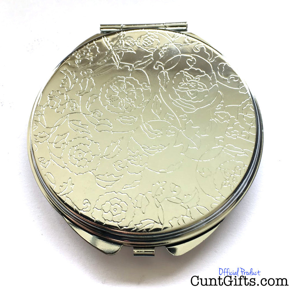 Queen Cunt - Compact Mirror - Reverse