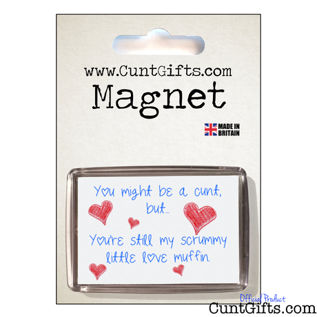 Scrummy Love Muffin - Magnet in Packaging