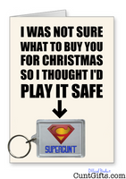 Supercunt Play It Safe - Christmas