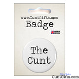 The Cunt - Badge & Packaging
