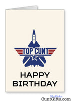 Top Cunt Birthday Card