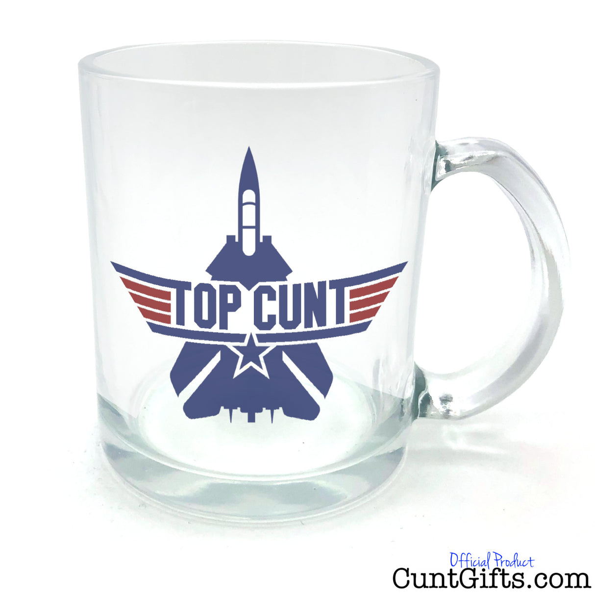 Top Cunt - Half Pint Glass Tankard