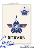 Top Cunt Personalised Card and Badge
