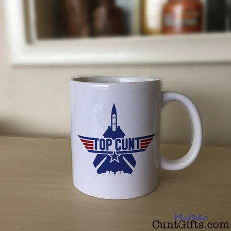 Top Cunt Mug on Sideboard