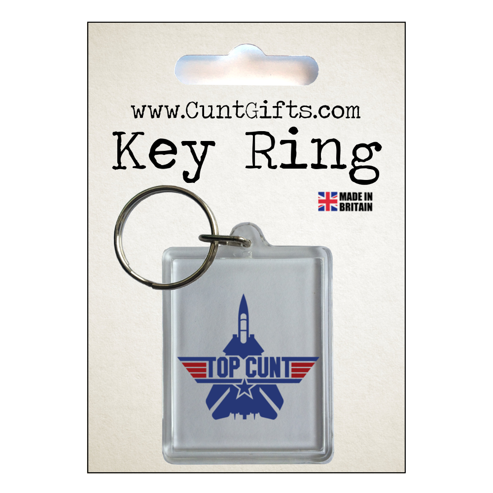 Top Cunt Keyring in Packaging nl
