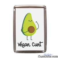 Vegan Cunt - Magnet - Avocado