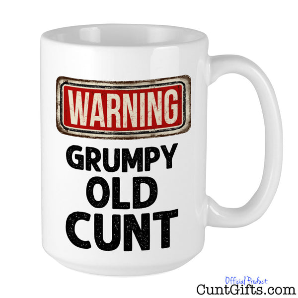 Warning - Grumpy Old Cunt - Mug