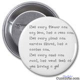 Wow! you can read cunt - Badge in Packaging