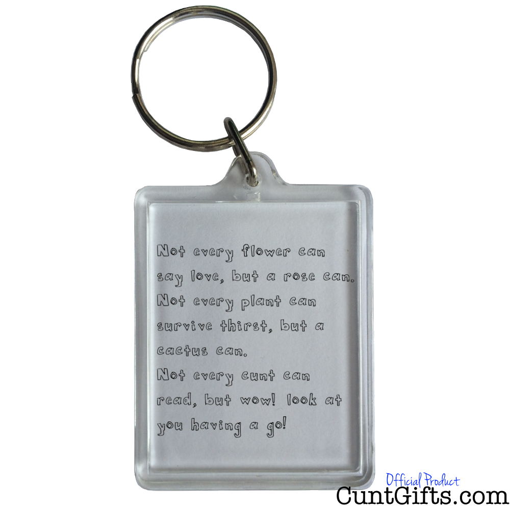Wow Cunt - Key Ring