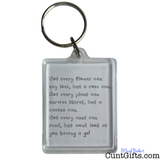 Wow Cunt - Key Ring
