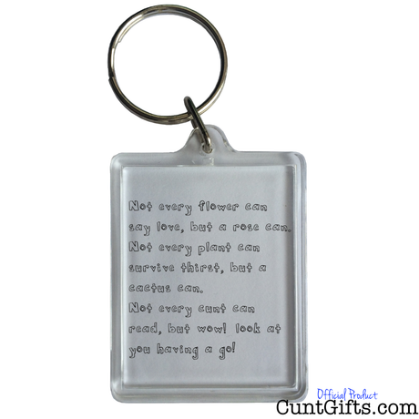 Wow Cunt - Key Ring